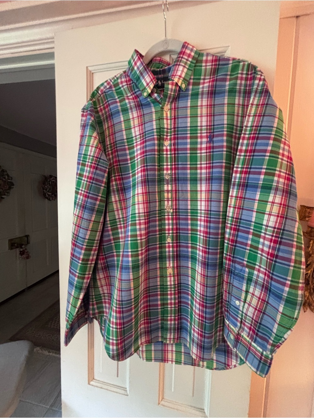 Ralph Lauren Multicolor Plaid Button-Down Shirt